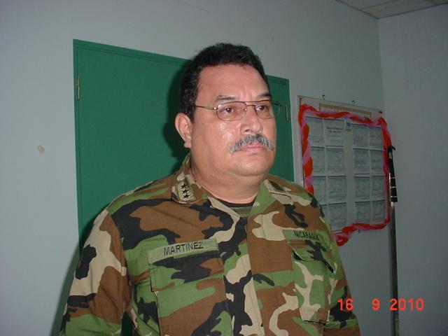 Coronel Javier Martinez Espinoza.